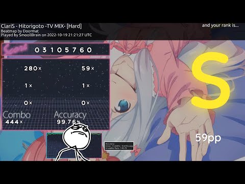 Cool osu! score I thought I could share 10.