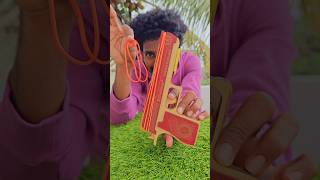 #pts #shorts | 💪🥸🔫 Rubber Band Shooter Gun | ❤️‍🔥 PTS Family ❤️‍🔥🙌