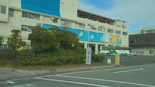 11月16日から両津港佐渡汽船ターミナルのロータリー部分は通り抜けできなくなりました。