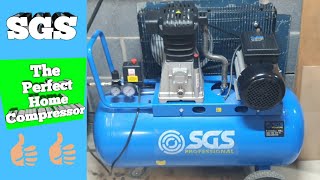 sgs 90l beltdrive compressor
