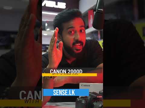 Canon 2000D DSLR Camara In Sri Lanka
