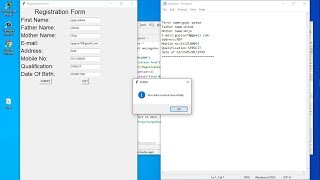 How to store data without using connectivity in python using tkinter and files method