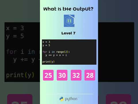 Level 7 - What is the Output? - Python