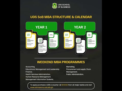 UDS SoB Weekend MBA Spotlight
