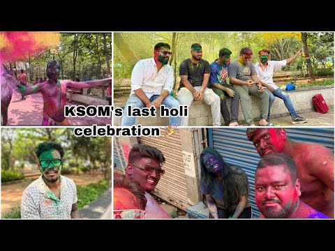 Last holi of #kiituniversity