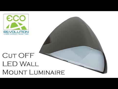 ThermaLED Wall Mounted Cut Off Luminaire ECWPC30