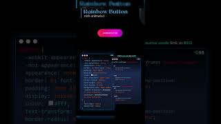 🌈 Animated Rainbow Button with Tailwind CSS! ✨🎨||#shorts #cssanimation #tailwindcss #csslibrary #web