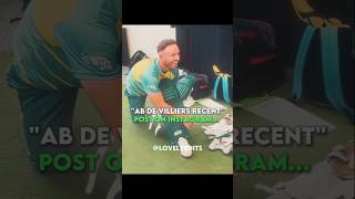 Ab de villers heart touching moment.. #cricket #abdevilliers
