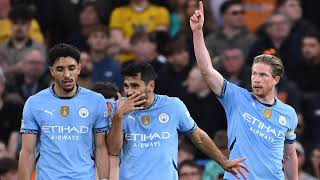 ديبروين يقود مانشستر سيتي لتجاوز عقبة وولفرهامبتون بالدوري الانجليزي