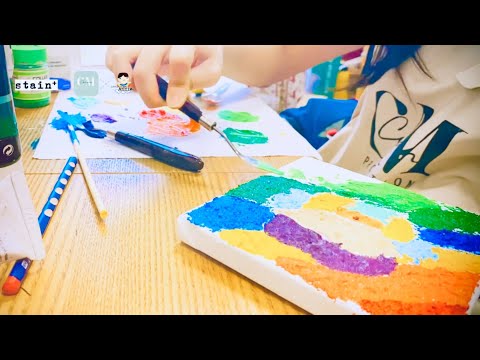 Color of Life:: 靜心肌理畫