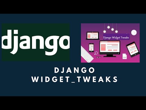 Django Widget Tweaks