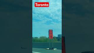 Toronto - driving on highway #highway401 #torontoviews #travel #toronto