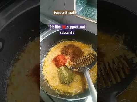 Paneer Bhaaji-पनीर भाजी#shorts