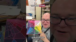 My anti-color wheel art projects. #ColorWheel #Color #drawing #Painting #Acrylic #artteacher #art