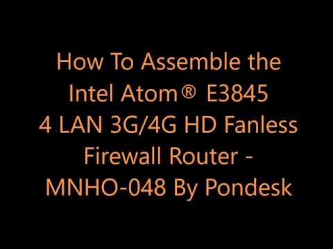 Assembling the Intel Atom E3845 MNHO-048
