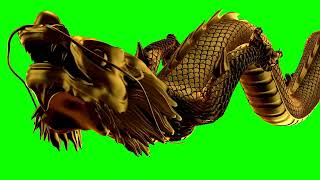 GFM - 4K/HD - Royalty Free Download - Cinese Dragoon 1 - Green Screen - Animation FX Special Effect