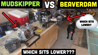 Beaverdam Vs Mudskipper | Mud Motors | Which Design Sits Lower?