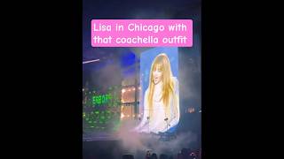 @wearelloud #lisa #lisa sola at Chicago #blackpink2025