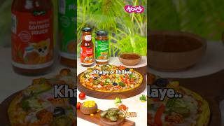 homemade Moong dal cheese burst pizza #nutritionforkids #healthyfood #youtubeshorts #pizzarecipe