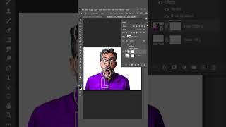 Text Mask Effect in Photoshop | Quick Tutorial! #KamranNWL #Shorts #LearnFast