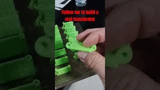 Tracklinks printed in tpu for my Transformer build #diyprojects #diyrobotics #3dprinting