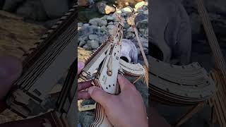 Creative 3D Wooden AK47 Puzzle Model Kit, DIY AK Assembled Model kit.who want one? #wooden #ak47