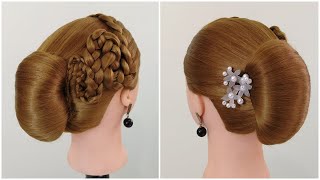 Ultimate Bun Hairstyle Transformation with Stunning Side Braids