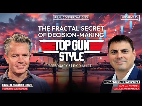 Real Conversations | Brian "Ponch" Rivera → The Fractal Secret of Decision-Making: TOPGUN Style