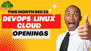 #DevOps Openings This Month December 2022 | DevOps Tutorial in Telugu | #teluguitfactory