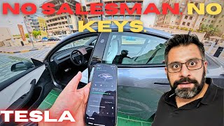 This Tesla Test Drive in Dubai Blew My Mind 🤯 (No Salesperson!)