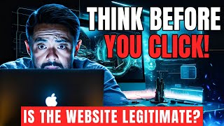 Think before you click: Is the website legitimate