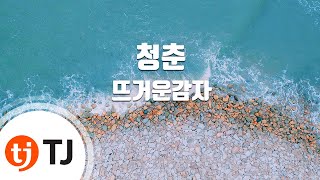 [TJ노래방] 청춘 - 뜨거운감자 / TJ Karaoke