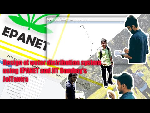 Design of water distribution System using EPANET and Jaltantra