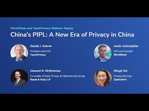 China’s PIPL – A New Era of Privacy in China