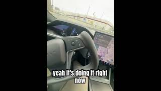 Tesla Model S Plaid steering vibration issue #automobile #tesla #ModelSPlaid#Plaid#TeslaMods#CarVlog