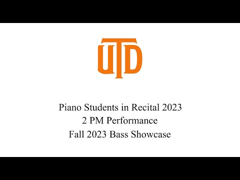 Piano Performance 1 - Piano I and Piano II