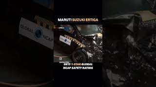 Maruti Suzuki Ertiga gets 1 Star Safety Rating #CrashTest