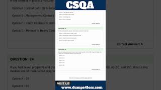 PEOPLECERT CSQA Exam Dumps | Certified Software Quality Analyst (CSQA) #CSQA