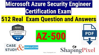 Microsoft Azure Security Engineer Associate (AZ-500) Exam Question and Answers | Pass AZ-500 Exam