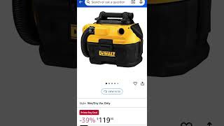 Amazon Prime Deals!!!!!!! #construction #powertools #tools #amazon #primedeals #short #dewalt