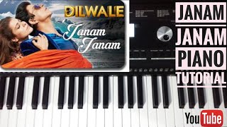 Janam Janam ❤️wale |Easy Piano Tutorial |Ayush Jain