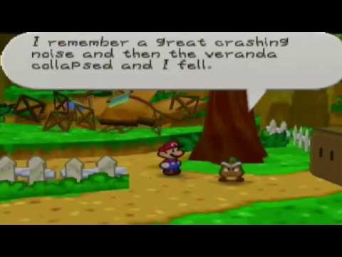 Let's Play Paper Mario Part 2 - Good Guy Goombas