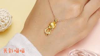 【J'code真愛密碼】萌萌貓 - 貓咪墜子、貓咪項鍊