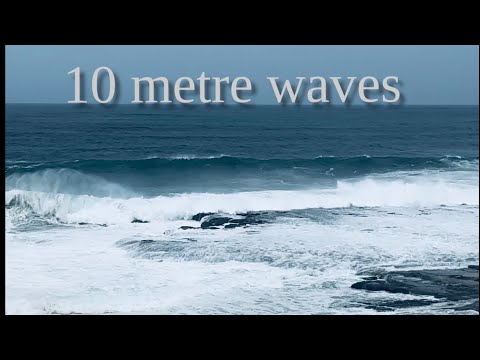 10 metre high waves - Australia (3 February 2024)
