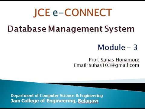 18CS53 DBMS 20