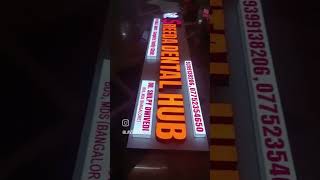 #3D Acrylic Signage Board #CG10# Digital Signage