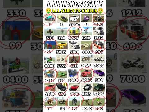 Real code 💥 Indian bike driving 3d all new cheat code update + plugin cheat code