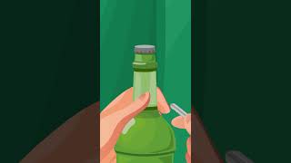 How to Remove a Bottlecap with a Key #shorts