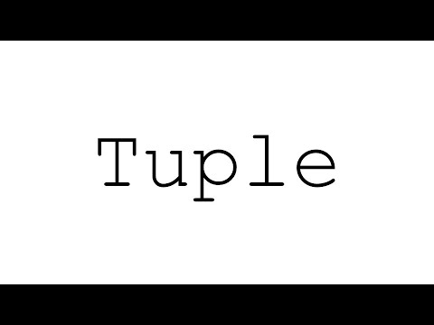 Tuples in Python
