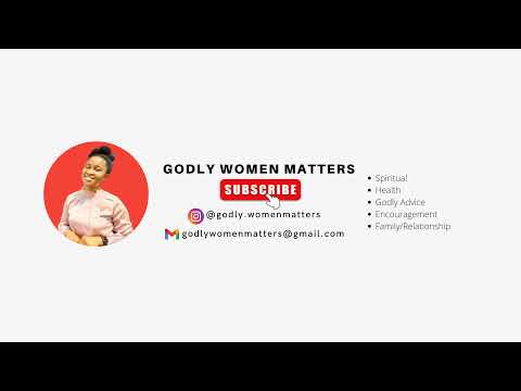 Godly Women Matters Live Stream